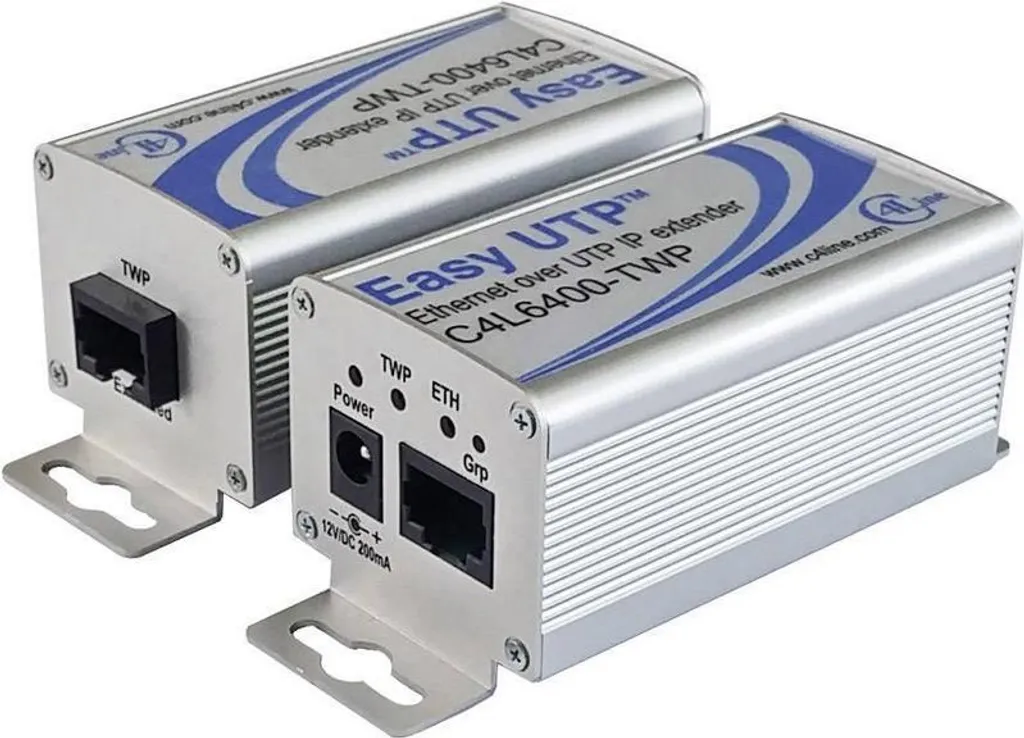 Rallonge Réseau 100 MBit/s Longue Portée 500m Renkforce RF-2555340 Pro - 4