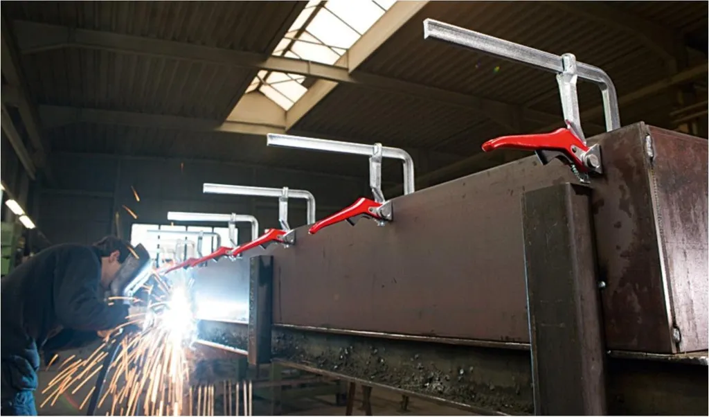 Morsetto a Leva Bessey GH30-12 | 8.500N Forza Serraggio Acciaio - 3