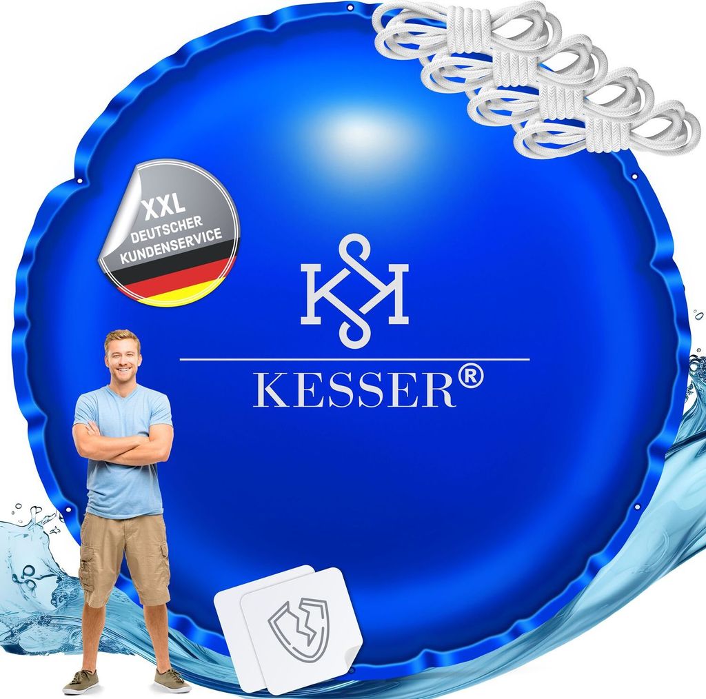 KESSER® Poolkissen ⌀ 400cm Poolabdeckung Überwinterung Pool Produktbild 