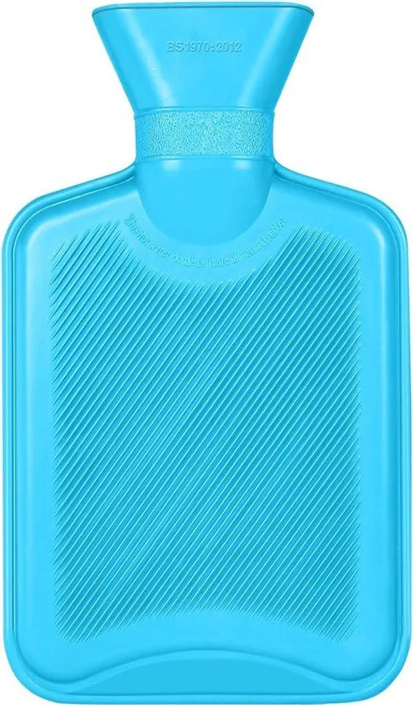 Bouillotte sûre et durable de 1L en caoutchouc de haute qualité