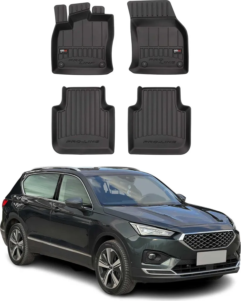 Offerta Tappetini Seat Tarraco 2018-2025 TPE Nero | Prezzo Top