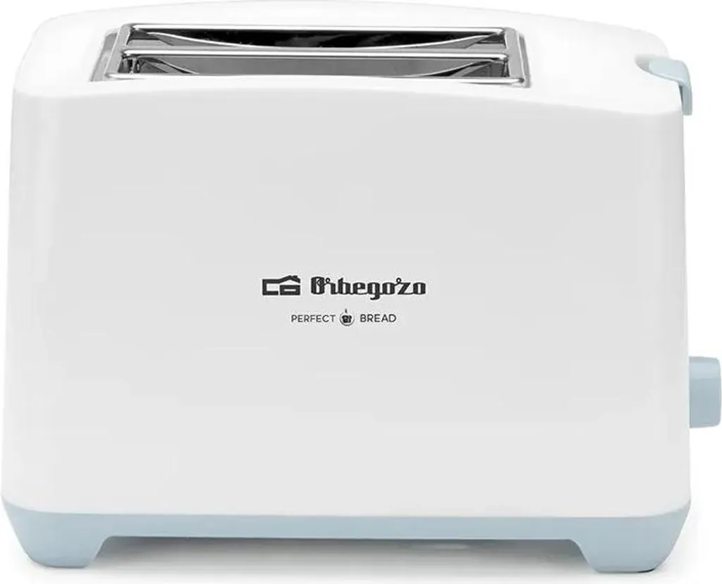 Grille-pain 750 W gris et blanc Orbegozo TO 3020 compact et sobre