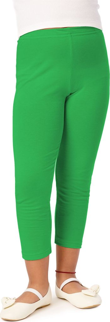 Merry Style Mädchen 3/4 Leggings aus Viskose MS10-131 (Grün, 116)