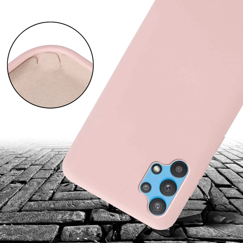 Custodia Samsung A52 Rosa Antigraffio | Cordino Anti-smarrimento
