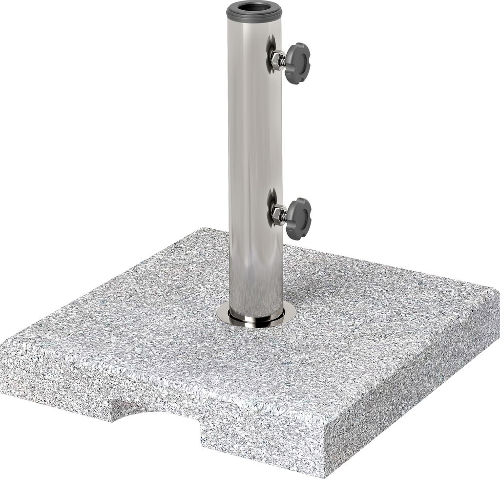 Outsunny Sonnenschirmständer aus Granit 21kg Schirmständer, Produktbild 