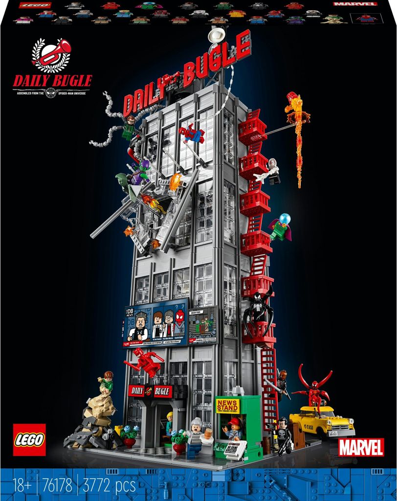 LEGO Marvel Spider-Man Daily Bugle Zeitungsredaktion, Produktbild 
