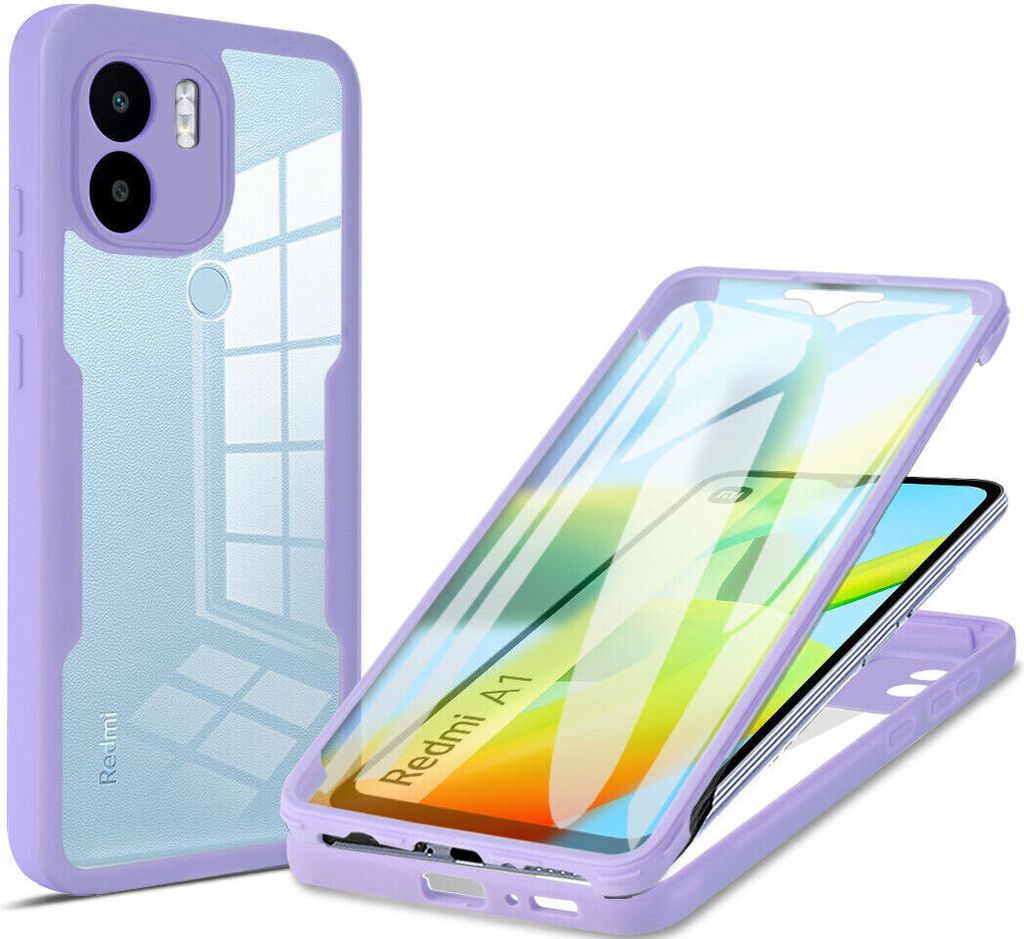 360° Grad Hülle Xiaomi Redmi A1 /A2 Rundum vollschutz Produktbild 