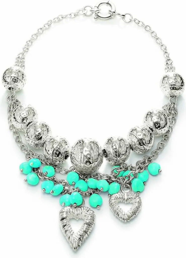 Collana Silver Folli Follie 4N0F014T: Luce e Stile Greco al Collo
