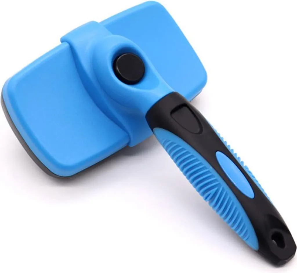 Spazzola Delicata INF per Cani e Gatti - Blu - Toelettatura Professionale