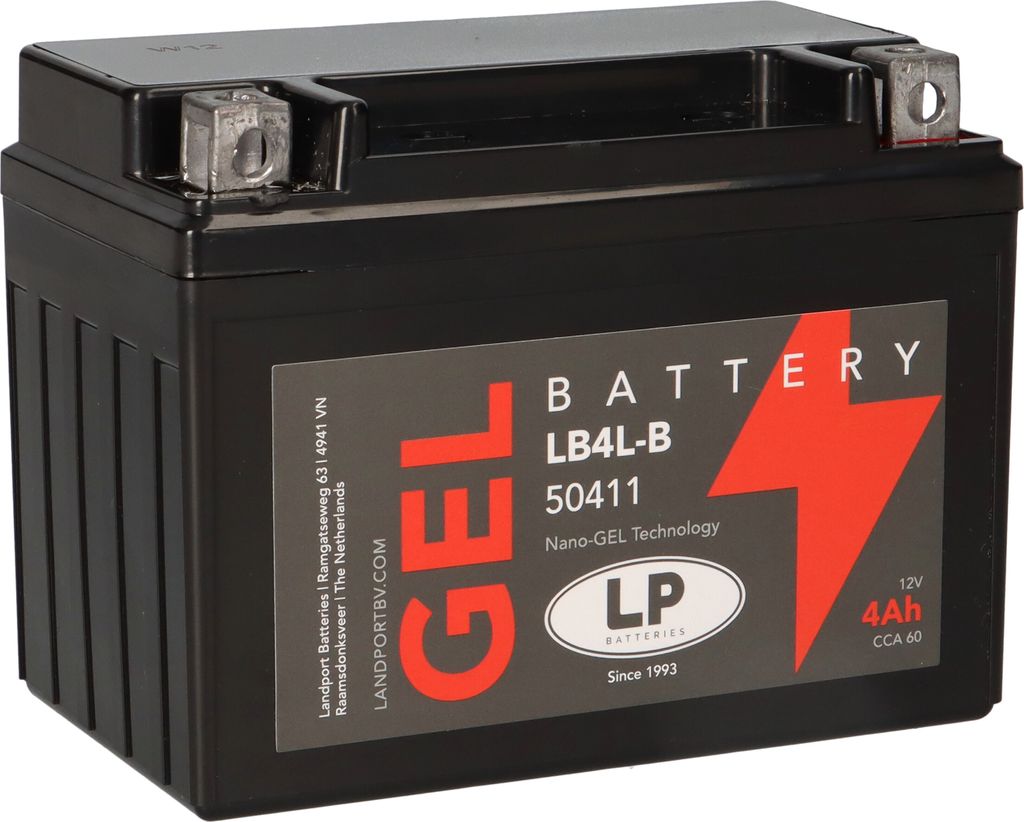 Landport Gelbatterie LB4L-B 12V A (4AH-Format) (SLA 12-4S)