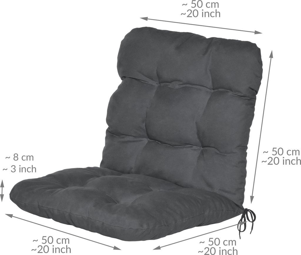 Beautissu Niederlehner Auflage Flair NL 100x50x8 cm Produktbild 9