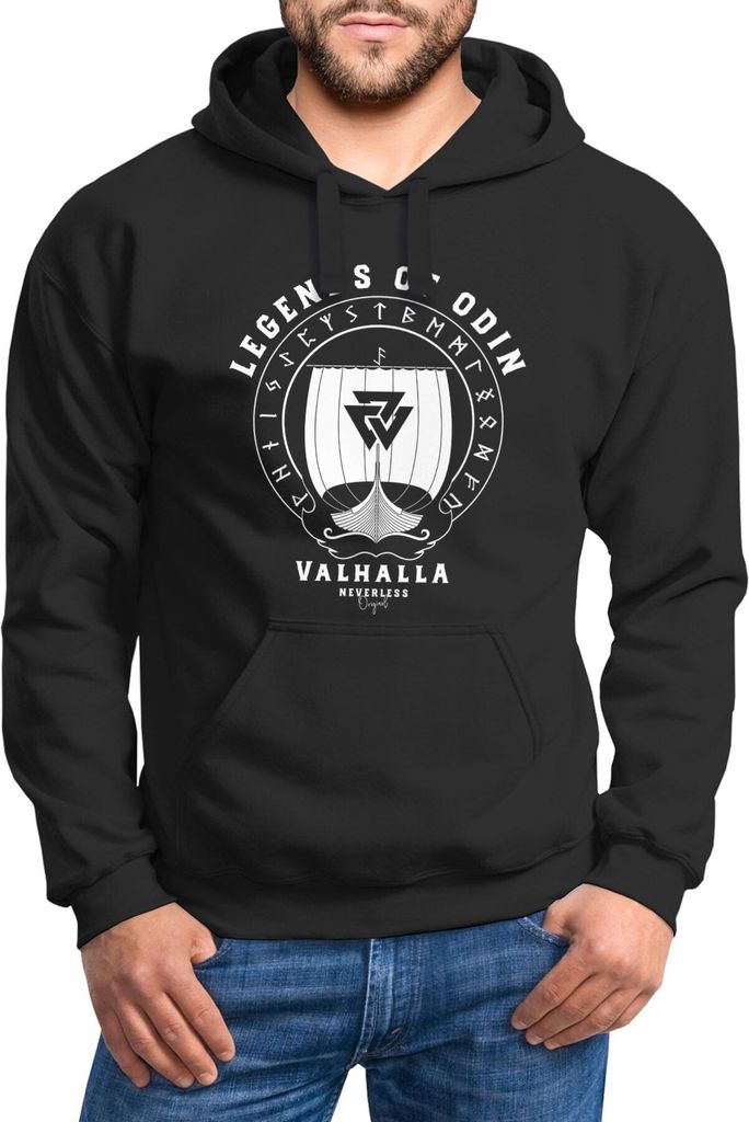 Ragnar Lothbrok Lodbrok - Odin Walhalla Wikinger Pullover Hoodie