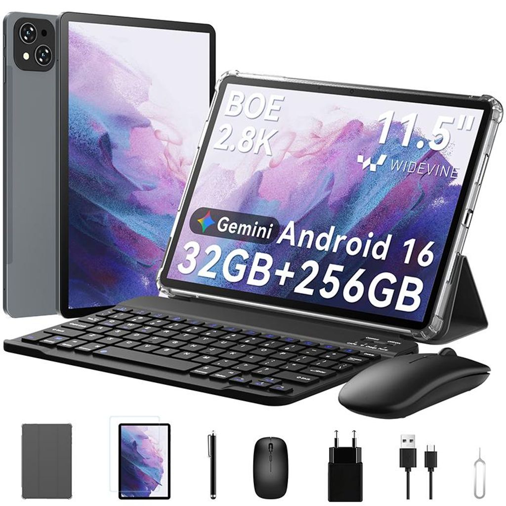 T12 Pro 11.5" Tablet 2.8K BOE Display, Android 16, Helio Produktbild 