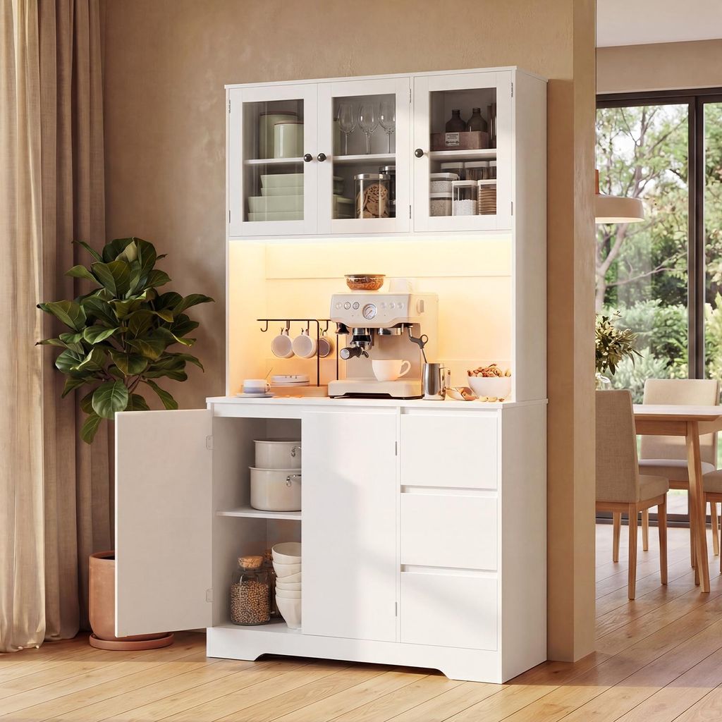 BEALIFE Küchenhochschrank AP121 100x40x180 cm | Produktbild 