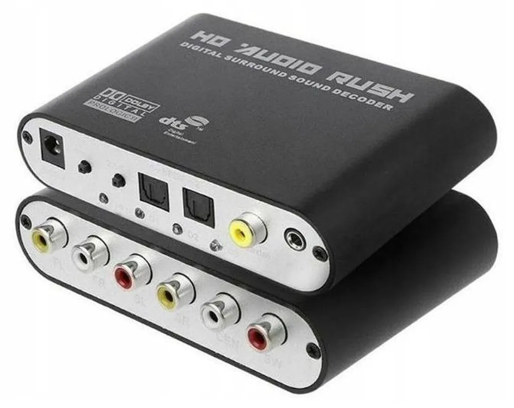 Décodeur Audio SPDIF 5.1 avec Support AC3 DTS et Sortie RCA Analogue