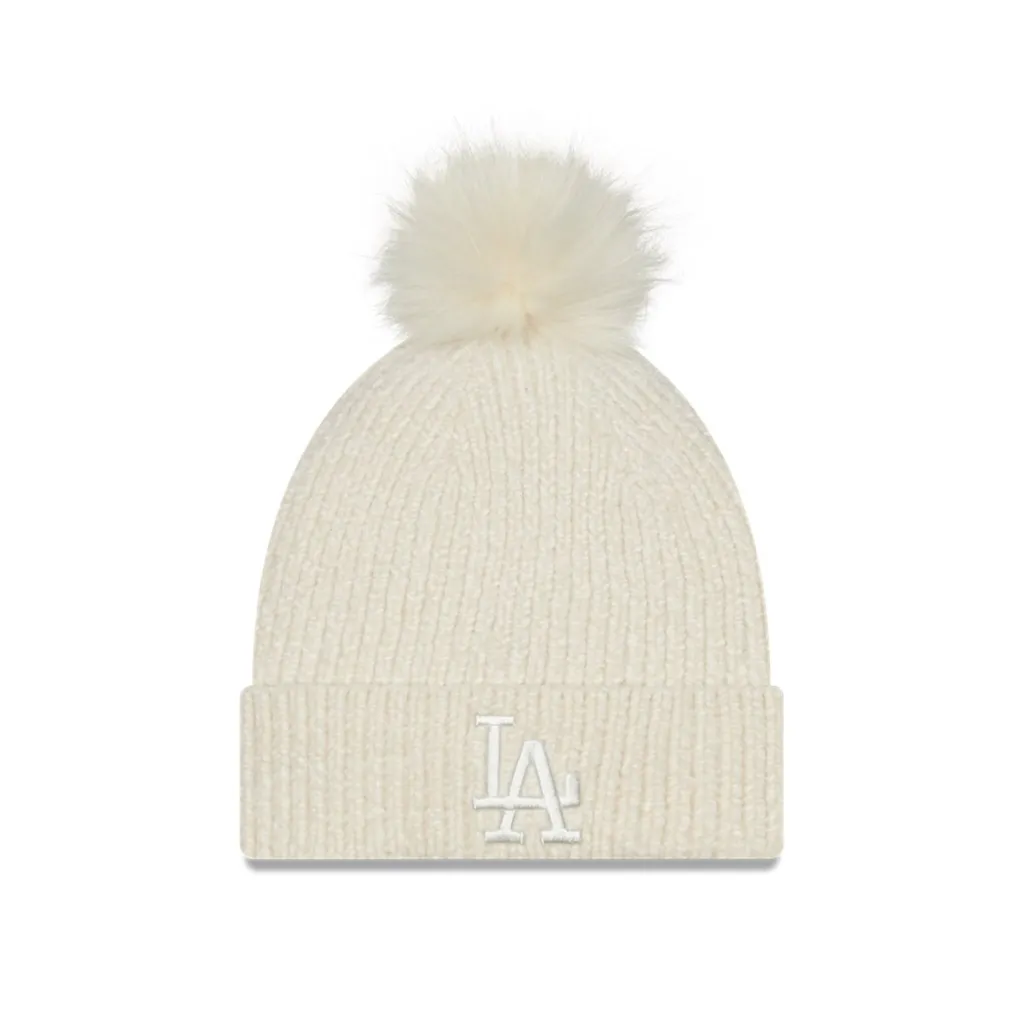 Casquette en Laine Beige New Era 60284836 - Bonnet Style Américain