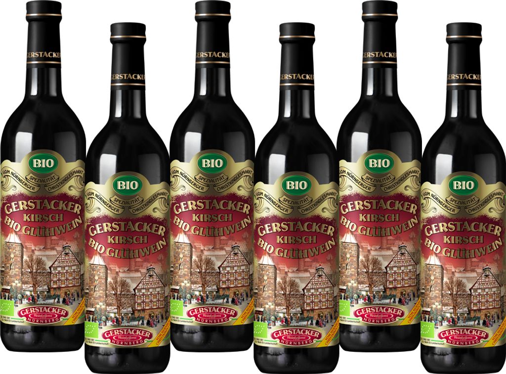 Gerstacker  Kirsch - Glühwein (6x0,745l) Produktbild 