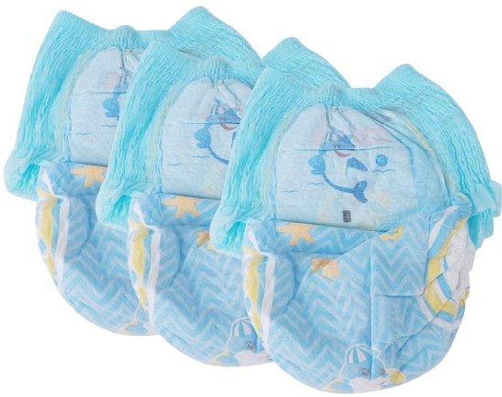 3-teilige Schwimmwindeln für Neugeborene, Wiederverwendbare, wasserdichte Baby-Schwimmhosenwindeln für Neugeborene (L 9-14kg)