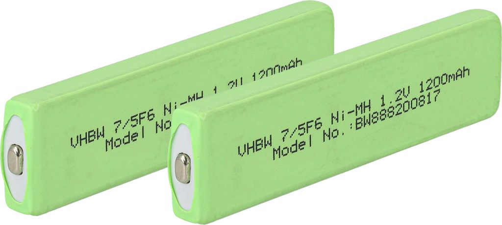 vhbw 2x Akkuzelle Ersatz für Sony NH-10WM, NC-6WM, NC-5WM, Produktbild 