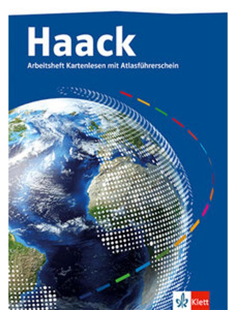 Der Haack Weltatlas. Arbeitsheft Kartenlesen mit Immagine del prodotto 