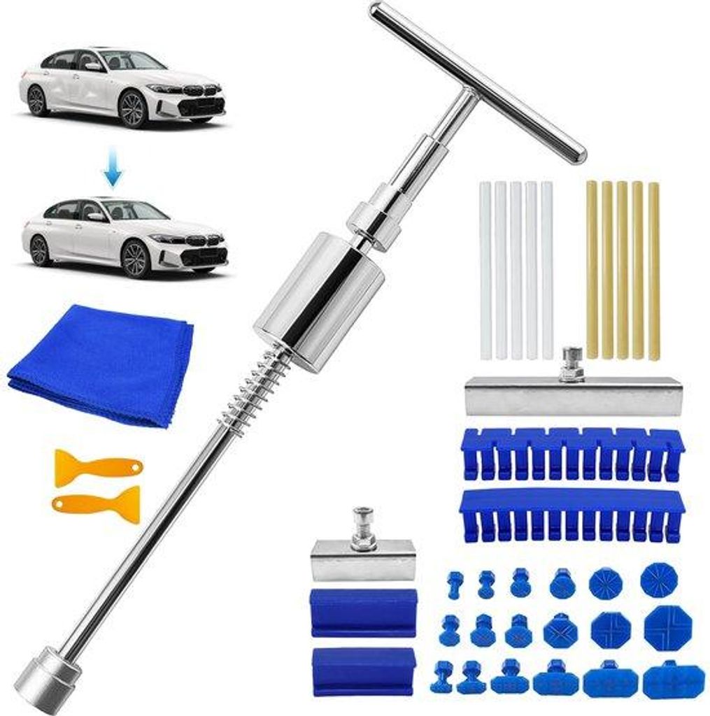 34-teile Auto-Reparatur-Set, Reparatur-Set ohne Sprüher, Auto-Reparatur-Set, Reparatur-Set für Auto-Reparatur