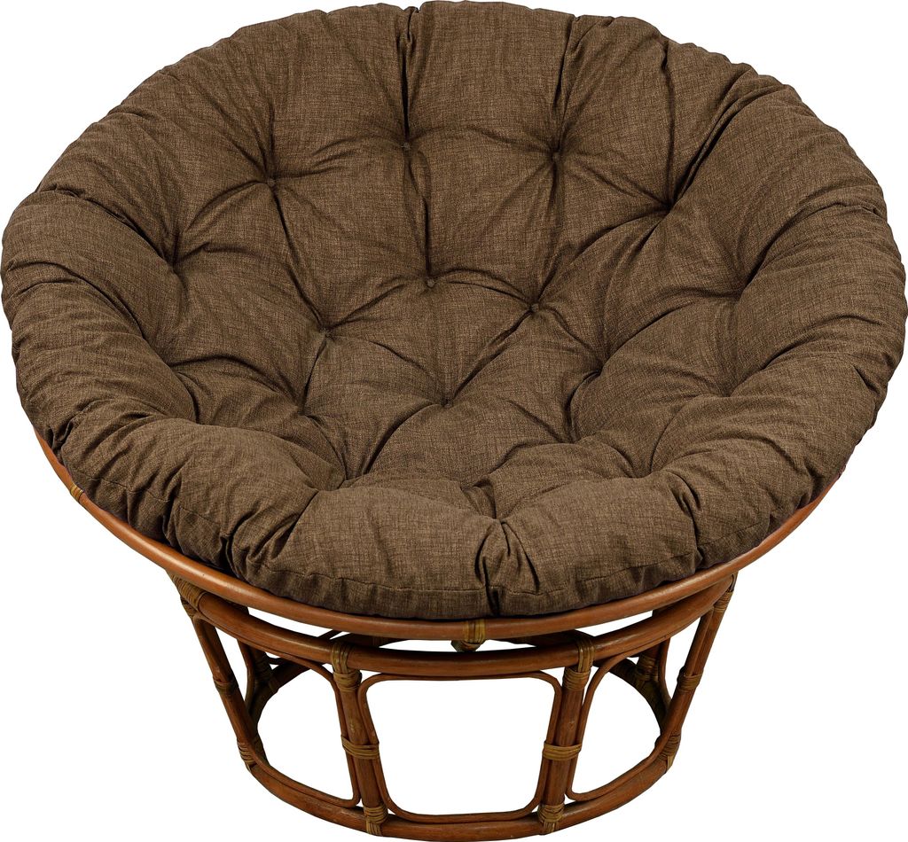 AMPO Sitzkissen Papasan Rattan Kissen Auflage für Produktbild 