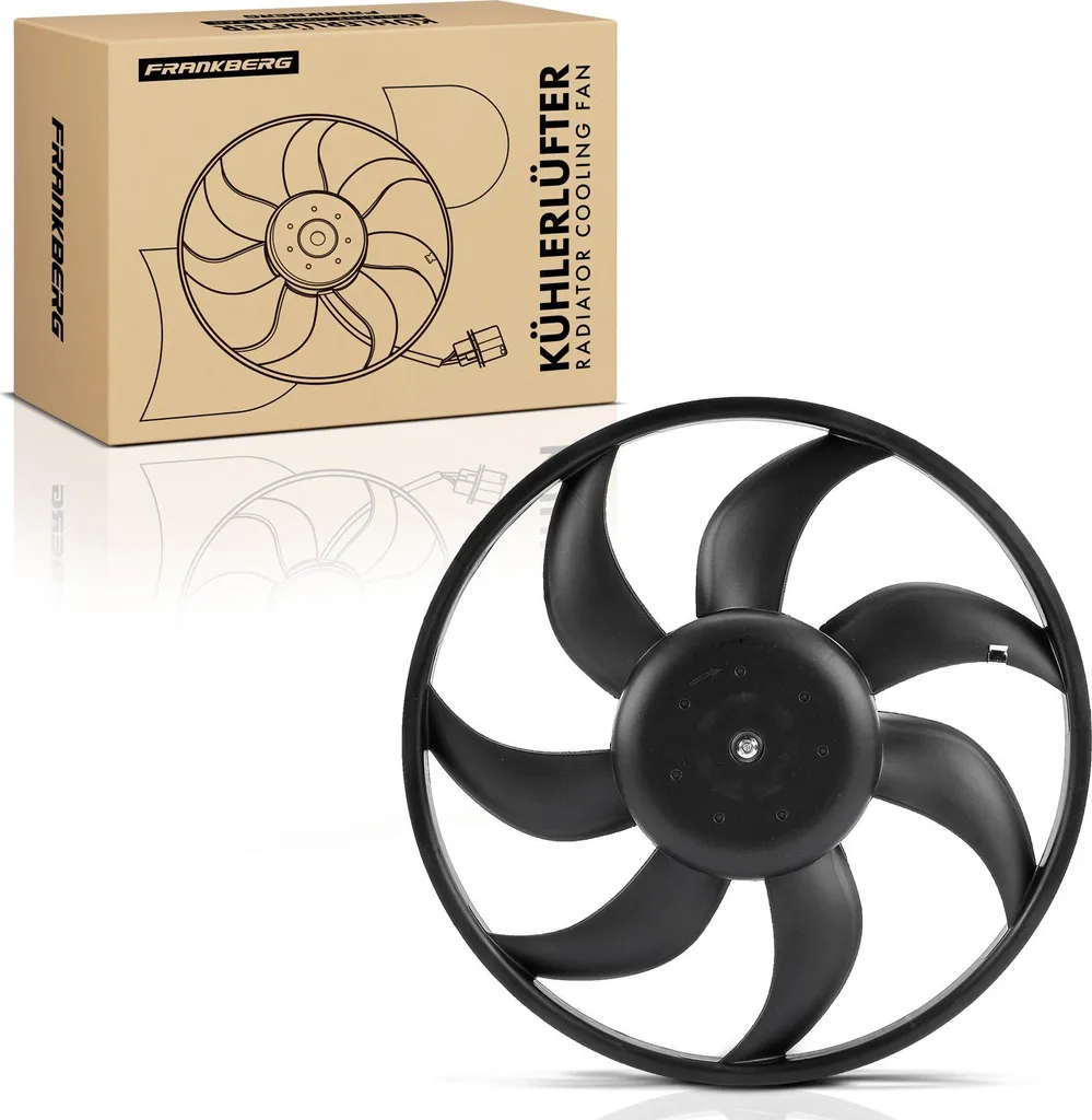 Frankberg Ventilateur de Radiateur pour Opel Meriva B S10 1.4L Essence