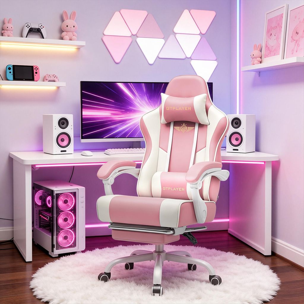 Sedia da gaming GTPLAYER - Sedia da gaming ergonomica con Immagine del prodotto 