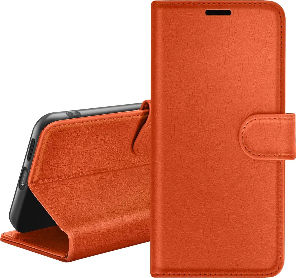 Custodia Zanaé Xiaomi Redmi 13C Arancione: Addio Schermo Rotto!