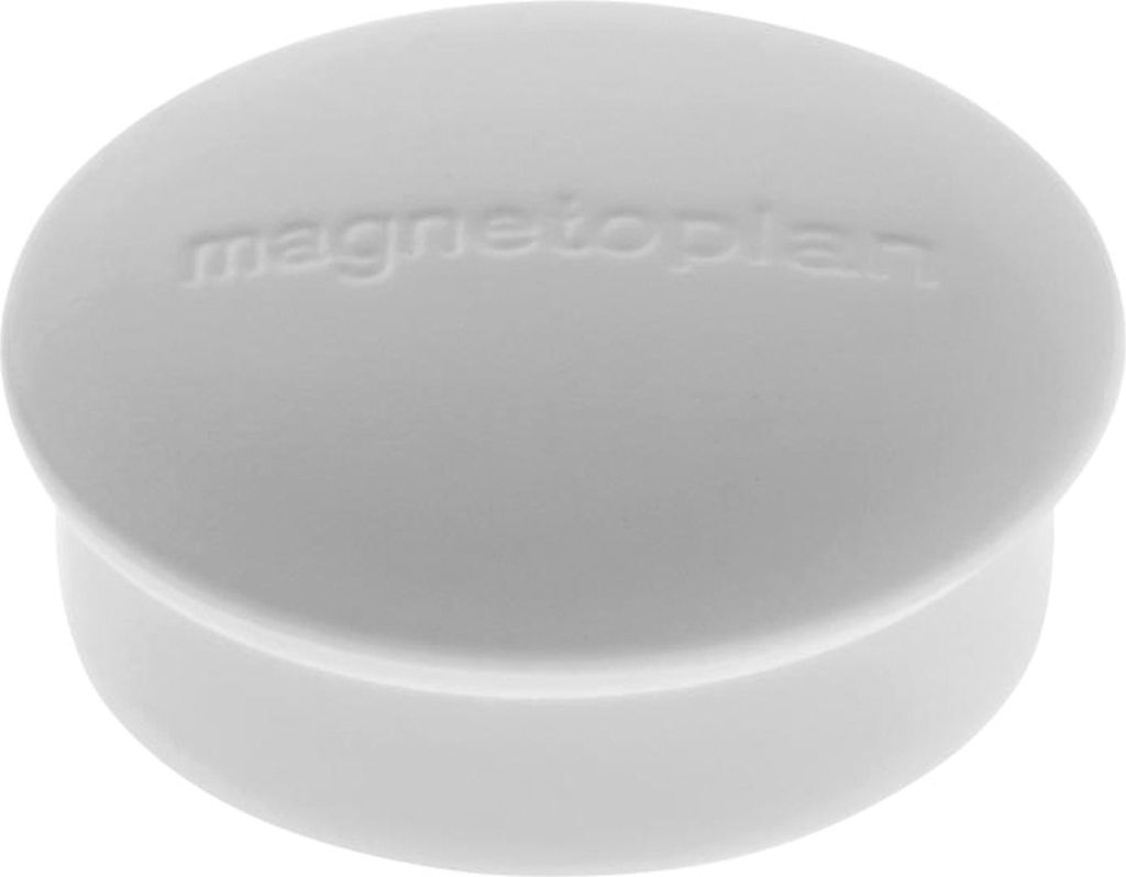 Magnet Discofix Mini 1664601 20mm grau 10 Stück Packung mit 100 Stück