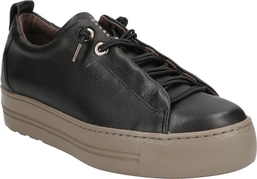 Paul Green Sneaker 5017-172, Glattleder, Schwarz, Damen