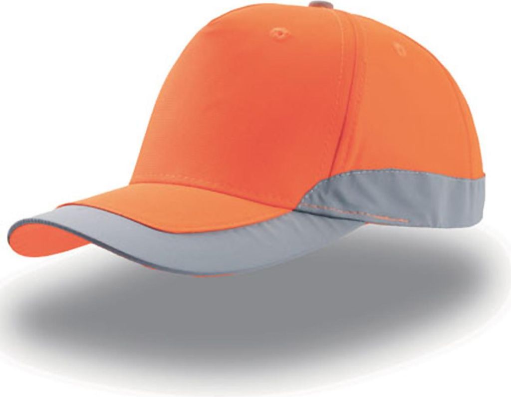 Atlantis HELP | Damen Helpy Cap / Verschluss mit Klettband - Farbe: Orange Fluo - Größe: One Size