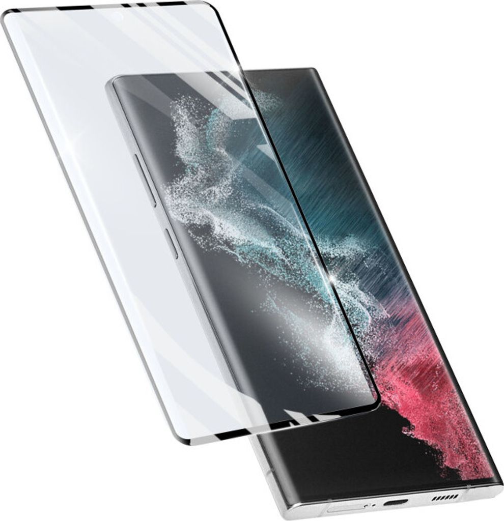 Impact Glass Curved Samsung Galaxy S22 Ultra (60144) Schutzglas