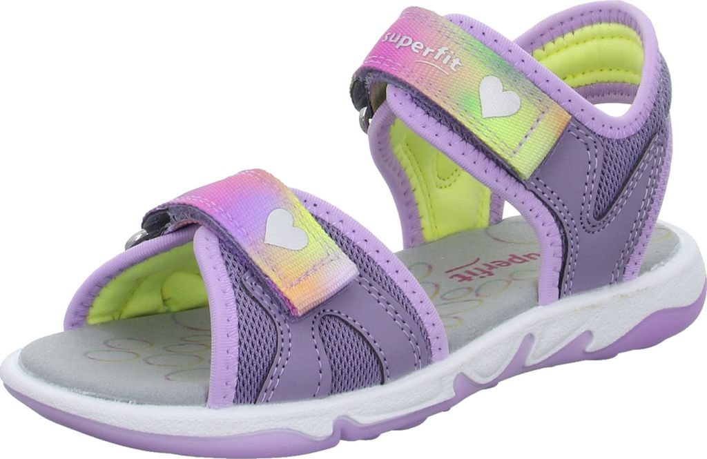 Superfit Mädchen Sandale Pebbles lila EUR 28