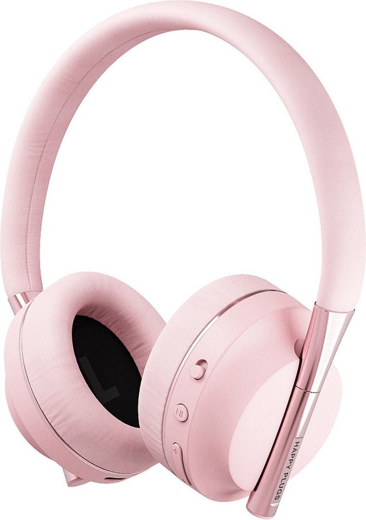 HAPPY PLUGS Play Kopfhörer Over-Ear 85dB Wireless Rosa/Gold