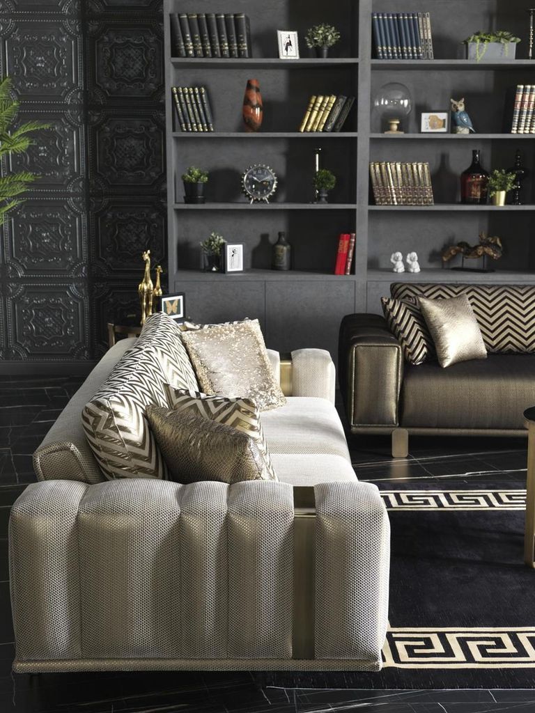 Luxus Möbel Sofa 2 Sitzer Wonzimmer Couch Design Zweisitzer Produktbild 