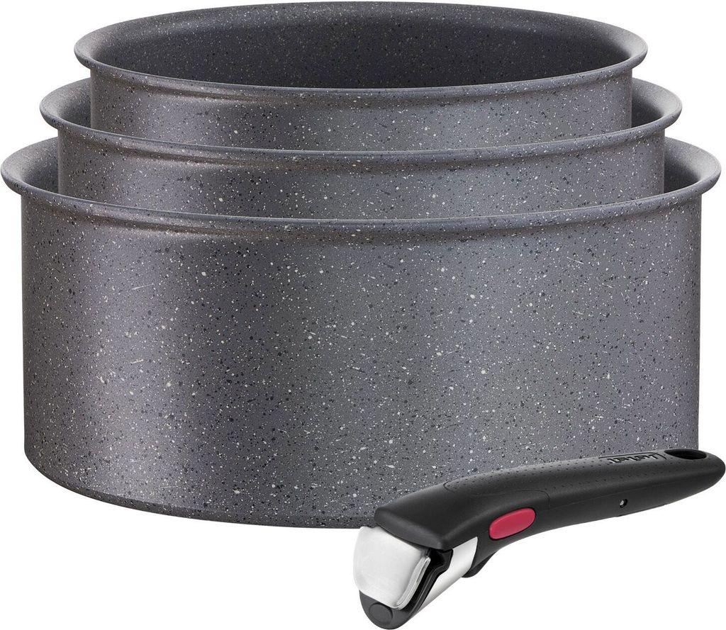 Tefal Ingenio Natural Force Zestaw 4 patelni L3969002 Zdjęcie produktu 