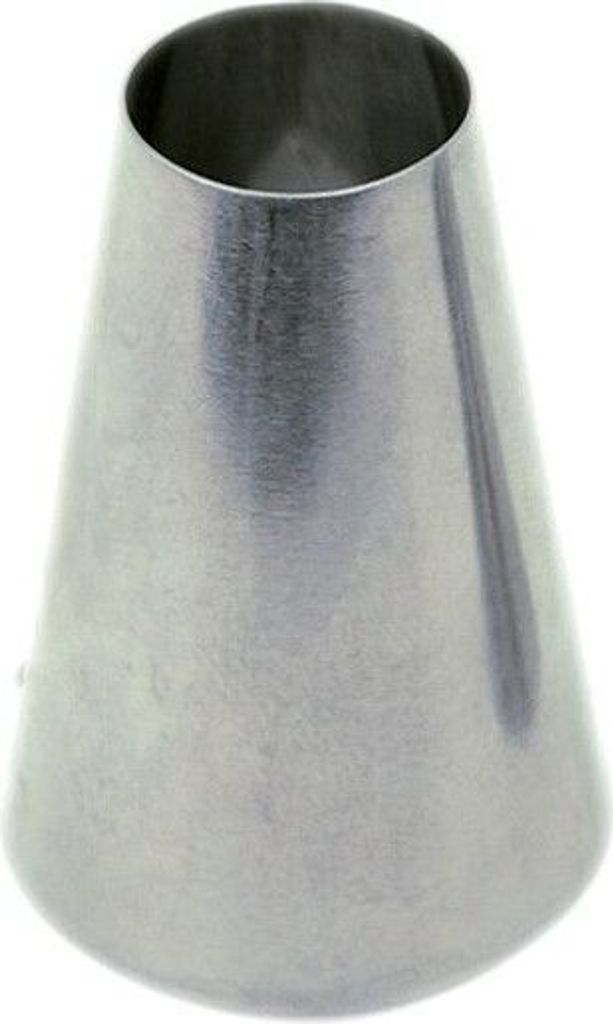 2 Spritztüllen aus Edelstahl - 18 mm