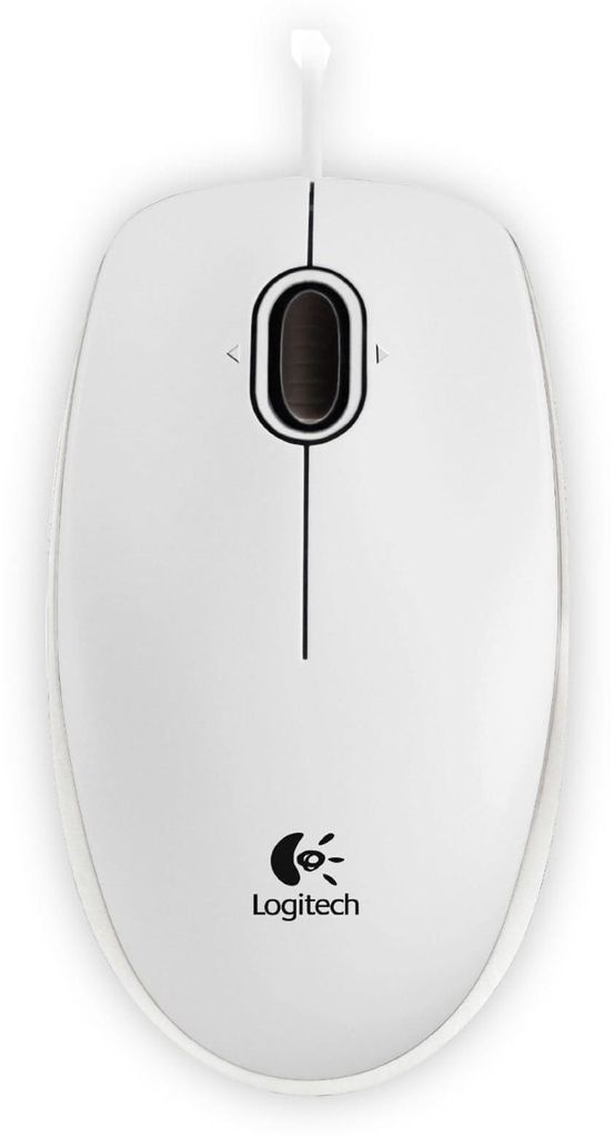 Logitech B100 Mouse ottico USB bianco OEM Immagine del prodotto 