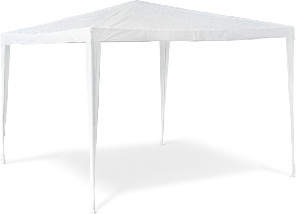 Relaxdays Garten Gazebos Tente extérieure carrée Toit PE Image du produit 