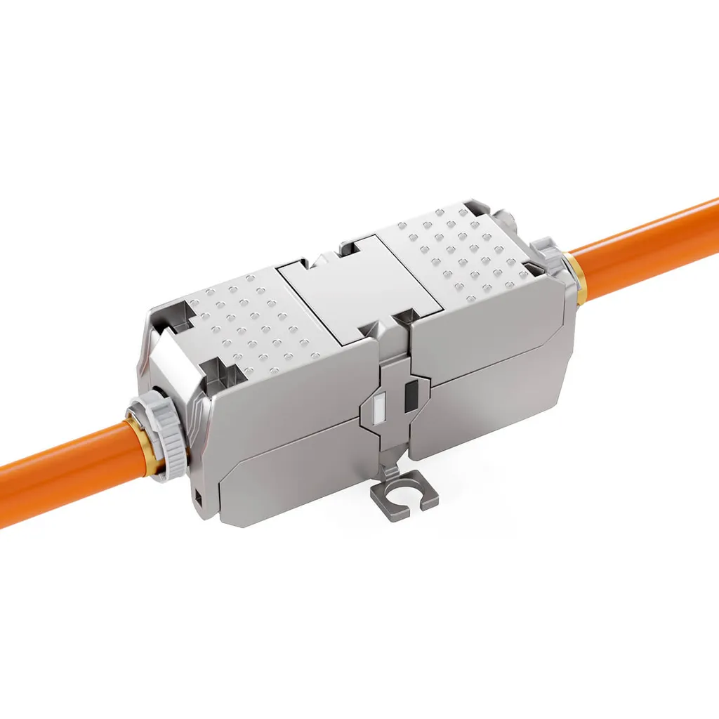 Éliminez les Interférences avec le Module Keystone Cat6A Blindé 180°