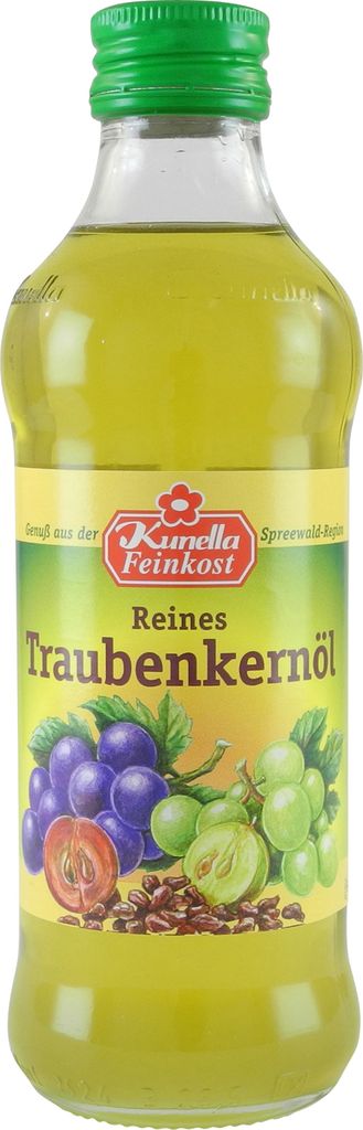 Reines Traubenkernöl von Kunella Feinkost (250 ml) Produktbild 