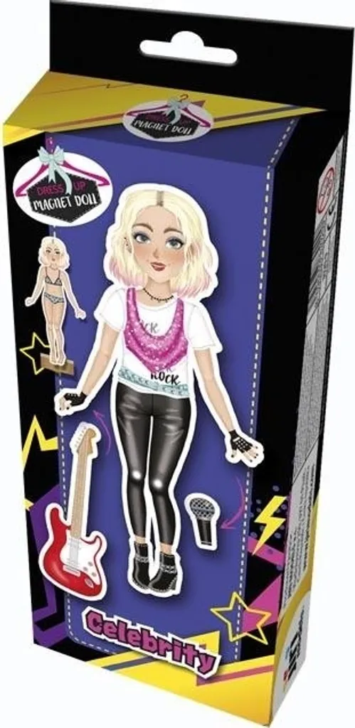 Poupées à Habiller sans Colle Jiri Models Magnet Dolls Célébrité