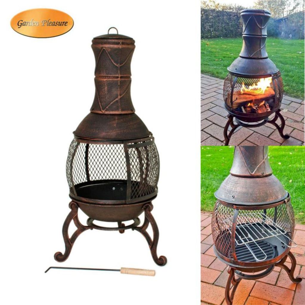 Fire Beam Fire Beam 2v1 zahradní krb a grilovací pec s Obrázek produktu 