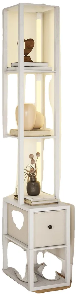 Lampadaire 2000 lumens à intensité variable avec alimentation CA directe