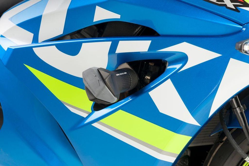 PUIG 9000N Sturzpads R19 passend fuer SUZUKI GSX-R1000 Schwarz