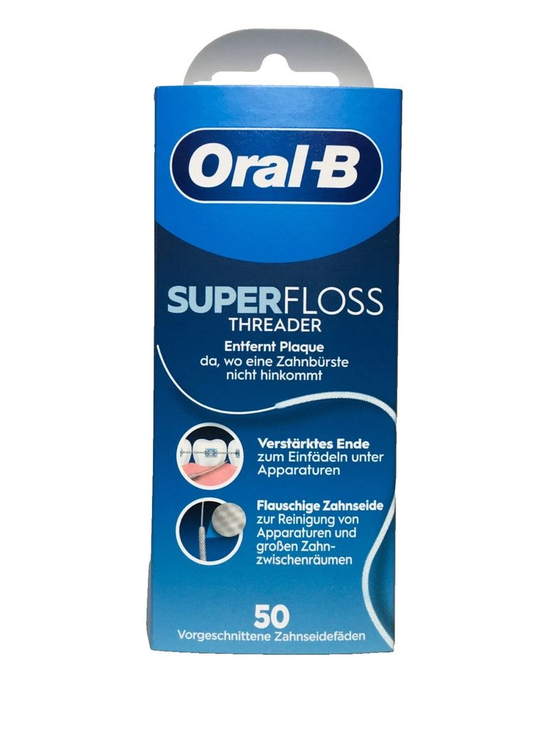 ORAL-BZahnseide Superfloss 50er Produktbild 
