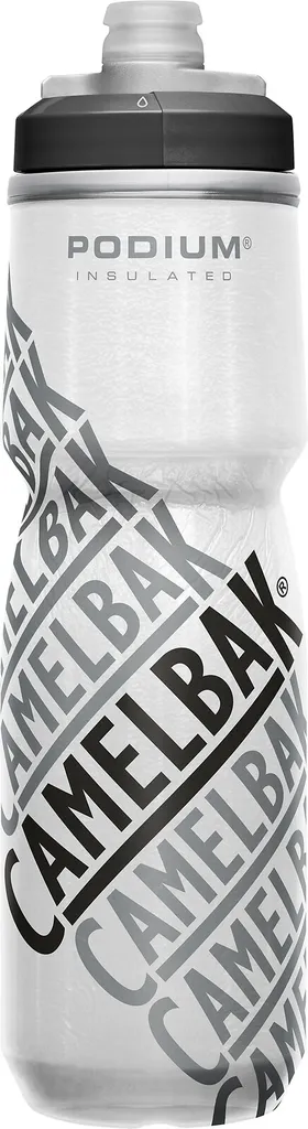 CamelBak Podium Chill Gourde Isotherme 710ml Blanche sans BPA pour Vélo
