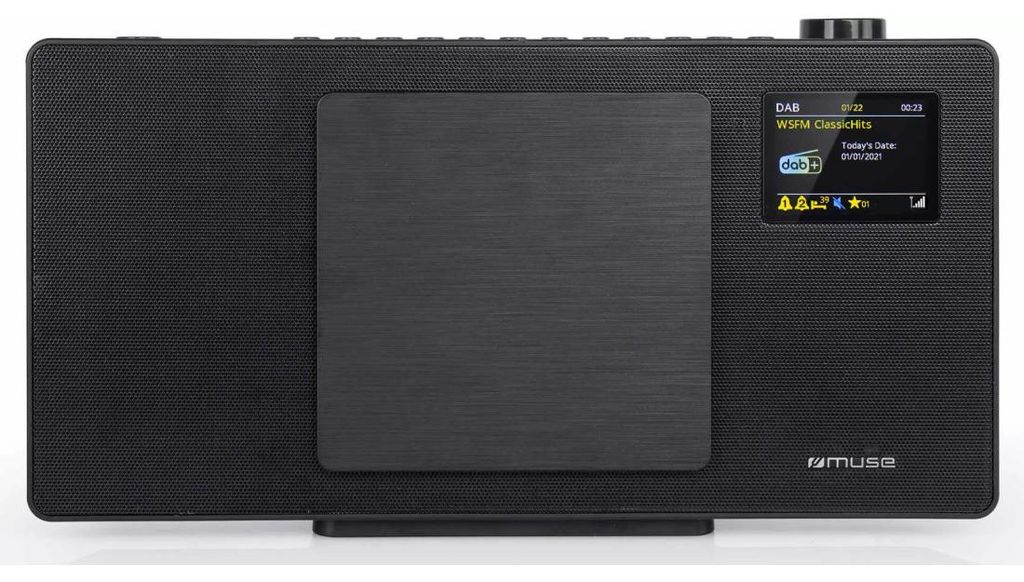 Micro-chaîne 40w noir avec bluetooth - Muse - M65DBT - Image du produit 