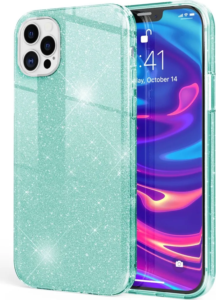 Recensione NALIA Glitter iPhone 12 Pro Max Case - Bumper Antishock